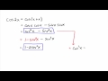 Double Angle Identities Quiz