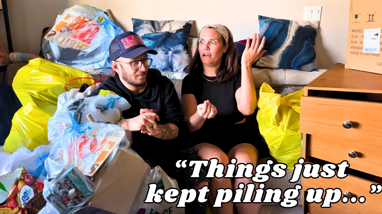 Piles of CLUTTER in every corner 🙈 😬 (DECLUTTERING JUNKY CRAFT ROOM FILLED WITH STUFF!) Ep. 02