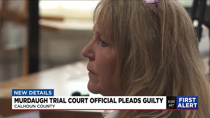 Former Murdaugh trial court official pleads guilty