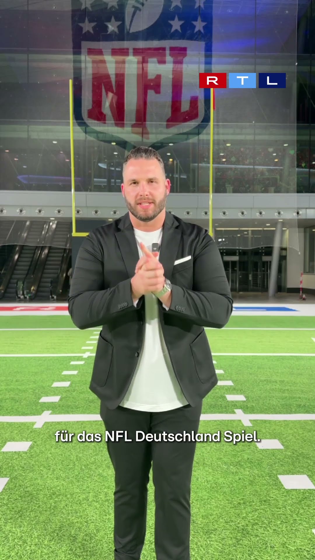 Jetzt ist es offiziell: Das 1. Team für die NFL Berlin Games 2025 steht fest! ?