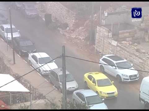 لقطات من المنخفض الجوي في فلسطين