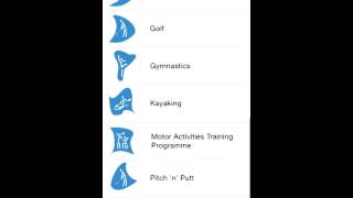 Special Olympics Games Phone Application screenshot 1