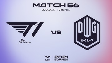 T1 vs. DK | Match56 Highlight 07.17 | 2021 LCK Summer Split