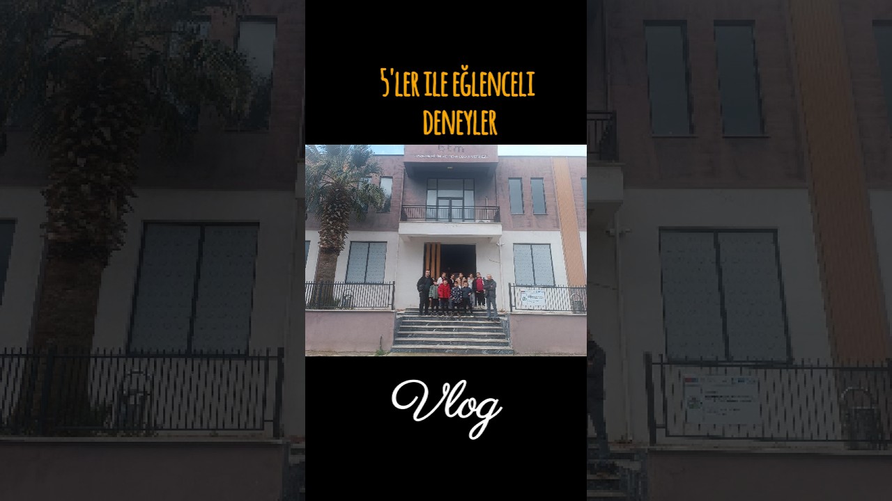 5'lerle Eğlenceli Deneyler