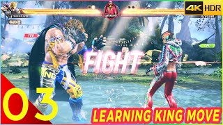 Learning how to play with King Tekken 8 4K Gameplay PRG Gaming #tekken8 #tekken #gameplay