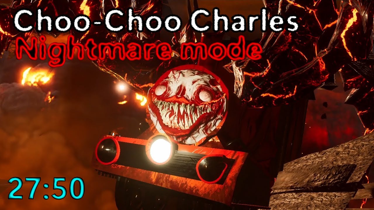 [Choo-Choo Charles] Speedrun Nightmare mode (Glitchless) - World Record 07/02/2024