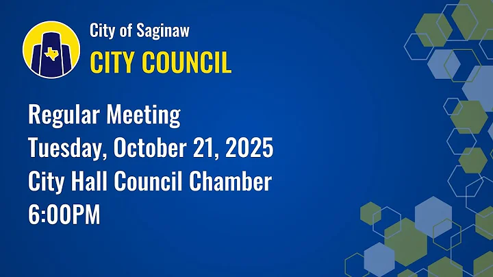 City Council Meeting - October 21, 2025