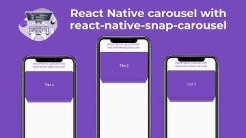 React Native carousel with react-native-snap-carousel | Download Free Code