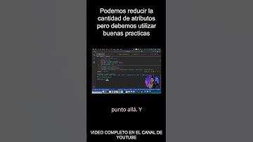 Podemos reducir la cantidad de atributos con buenas practicas - #fy #programacion #programador #ruby