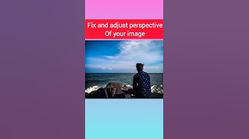 Fix & Adjust Perspective Of Your Image In Snapseed | Snapseed Tutorial | ABHI CREATION #shorts