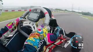 Training 1 Lap Onboard Rotax max karting onboard