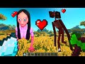 Don't be friends with Real MOMO and SIREN HEAD in Minecraft To Be Continued