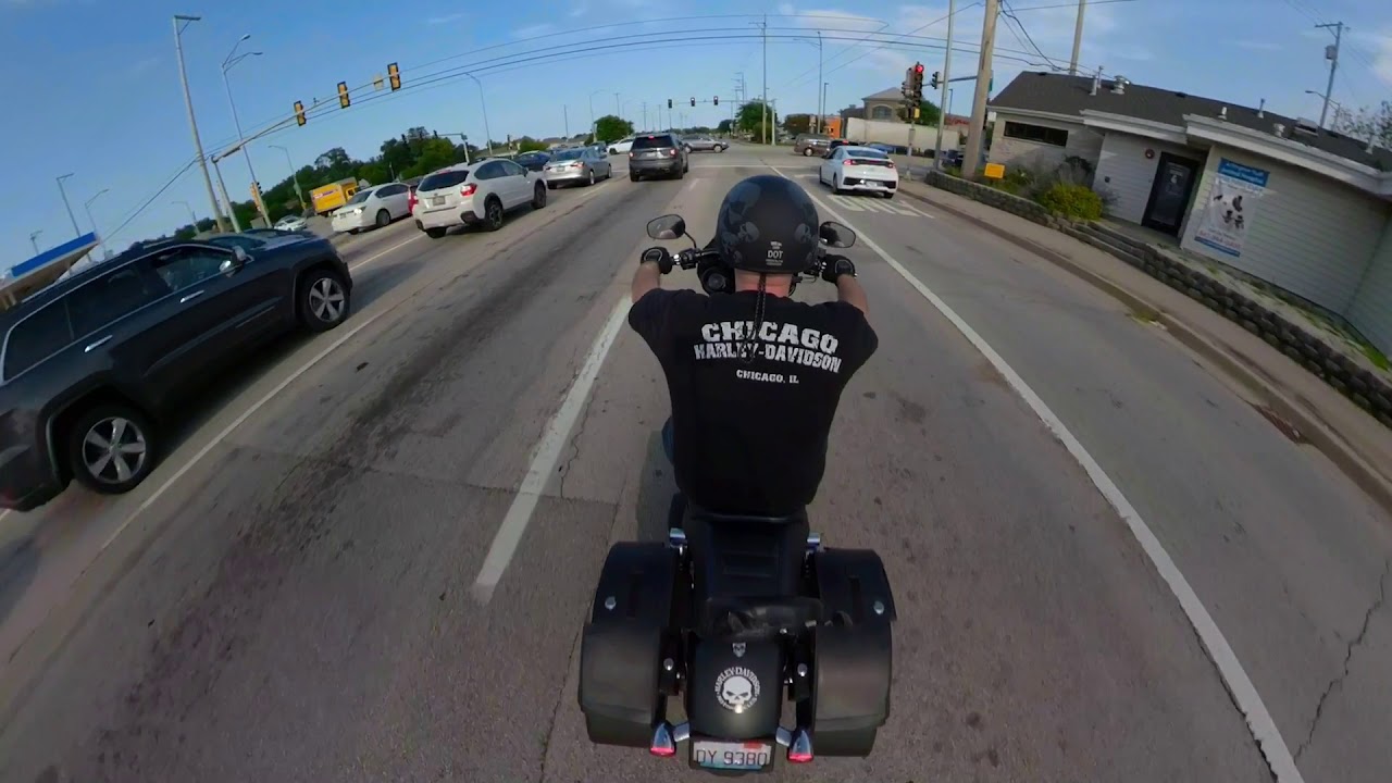 GoPro fusion motorcycle test - YouTube