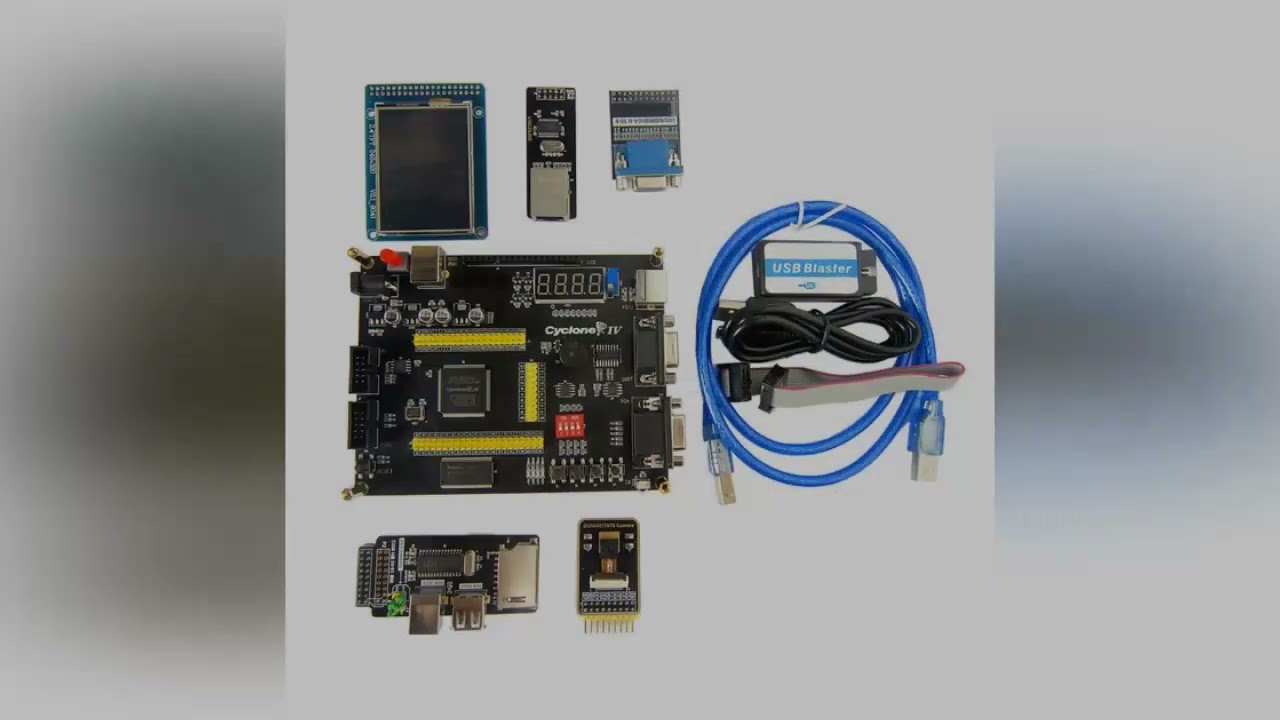 Educational DIY Kit Electronic Altera CycloneIV EP4CE10 FPGA PCB Demo Board with PS/2 UART VGA LCD
