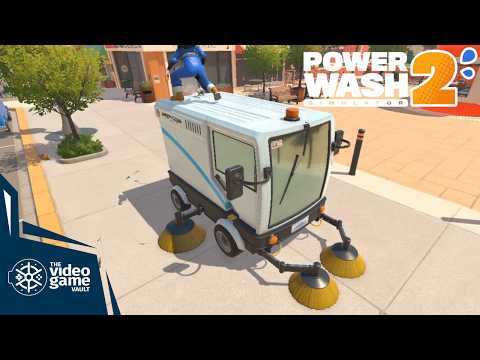 PowerWash Simulator 2 🕹️ Road Sweeper 🕹️ #9 of 38 🕹️ {PC No Commentary}
