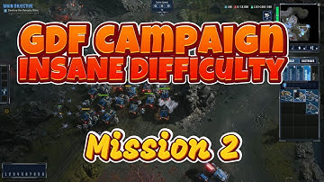 Tempest Rising GDF Campaign – Mission 2 (INSANE Difficulty)