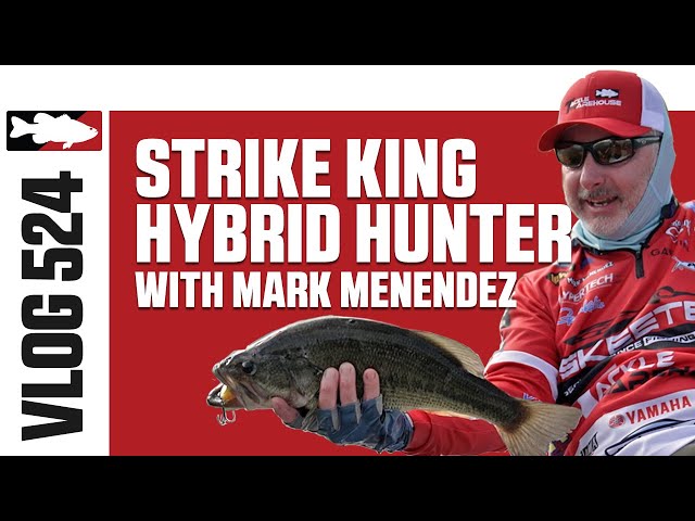 Mark Menendez Fishing the Strike King Hybrid Hunter with Mark