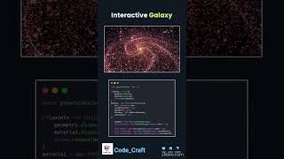 Interactive Galaxy Animation Using JavaScript 🌌