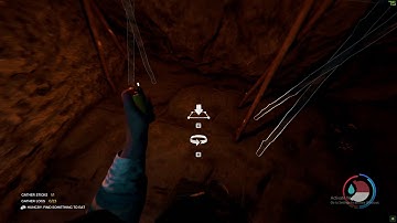 How to get the chainsaw without the climbing axe (the forest)