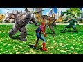 Spiderman vs. 6 Villain Bosses in Spiderman PS4