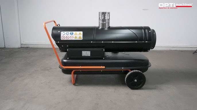 Canon à air chaud - diesel - 30000 W - 38 l