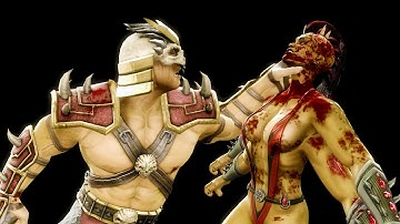 Mortal Kombat 9 - Shao Kahn Home Run Fatality on all Characters 4K 60FPS Fatalities Mods Ultra HD