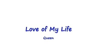 Love Of My Life - Queen (Lirik dan Terjemahannya) chords