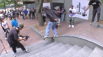 NBD AT BROOKLYN BANKS 360 FLIP NOSESLIDE BRANDON JOHNSON