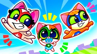 💪🏻 Super Kittens and Safety Rules for Babies by Purr Purr 😻