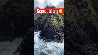 Secret Island Hidden in the Middle of the Sea #shiplife #merchantnavy #viralreels