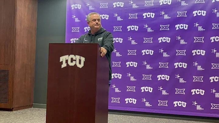TCU HC Sonny Dykes talks 2023 signing class