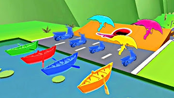 Shape Shifting All levels walkthrough Mobile iOS | Android New Running Games Gameplay | level 158