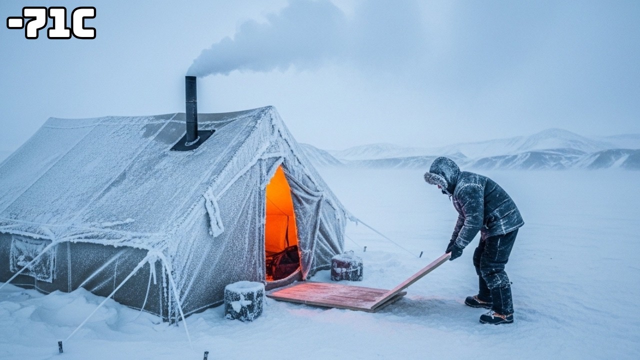 −71°C Out Here All Night | Arctic Camp