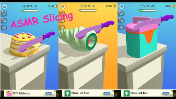 ASMRSlicing Gameplay All Levels (Android, iOS)  #3