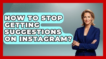 How To Stop Getting Suggestions On Instagram? - Everyday-Networking