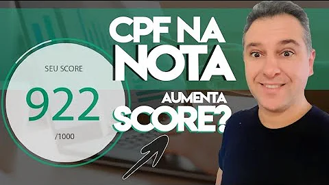 Como cadastrar o CPF para aumentar a pontuação?