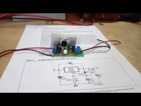 LM317   регулируемый стабилизатор напряжения