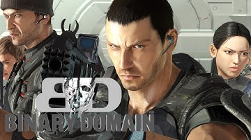 Binary Domain - PC Version Playthrough Livestream - Part 5 (The End)