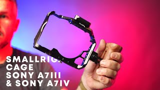 Sony A7IV A7sIII SmallRig CAGE setup