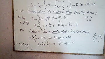 mechanism of alpha elimination reaction