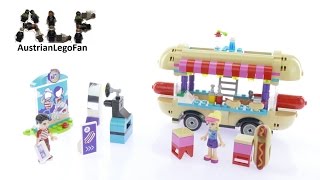 Мульт Lego Friends 41129 Amusement Park Hot Dog Van Lego Speed Build Review