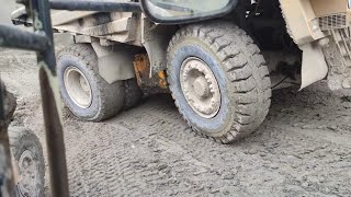 Fixing a Pothole Almost Gone Wrong With Komatsu Equipment Amazing Machines Working at Another Level