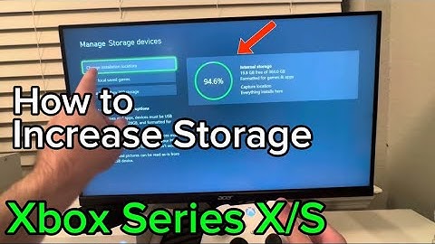 Xbox Series X/S: How to increase storage space (optimize performance) on Xbox Series X/S (Easy!)