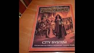 AD&D City System - For use with the Forgotten Realms Fantasy World