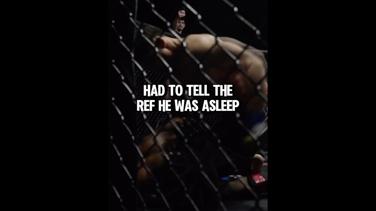 That’s rough…#mma #fighter #submission #combatsports #referee
