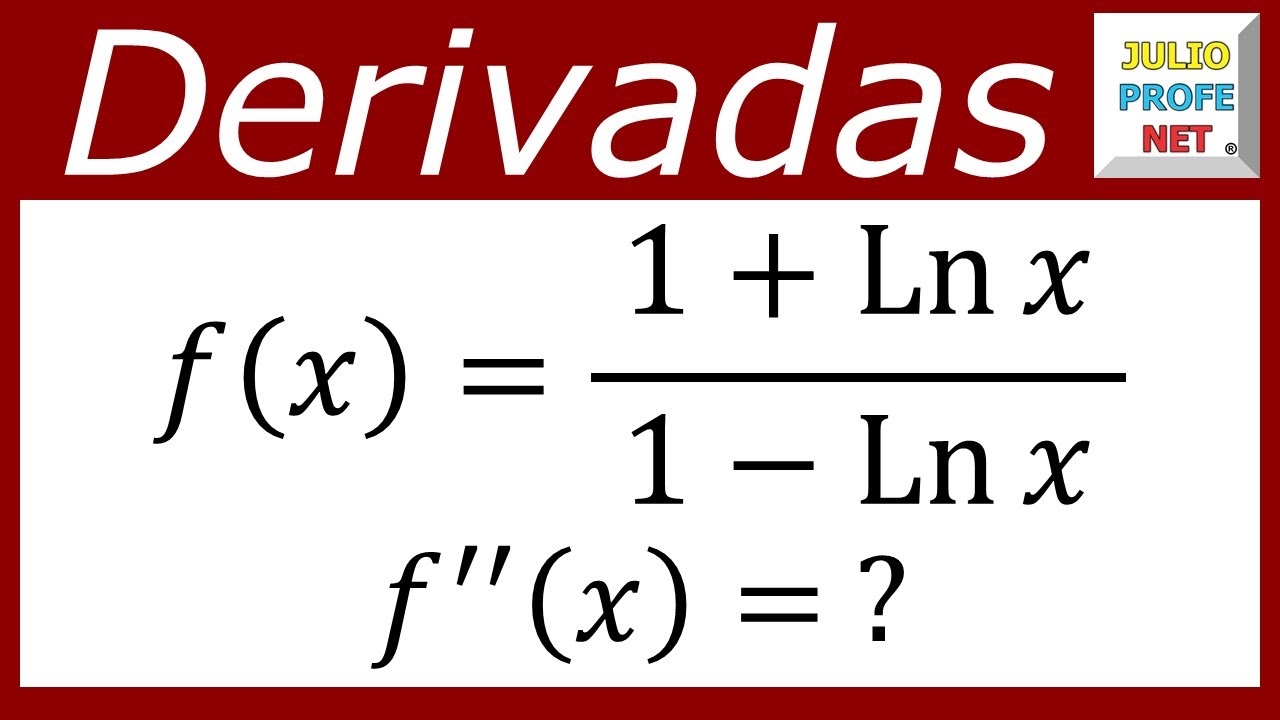Derivadas de orden superior | Ej. 4 