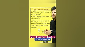 Tissues Class 9 |Ch -6 Tissues Most Important Questions||#class9science#tissueclass9#shorts#biology