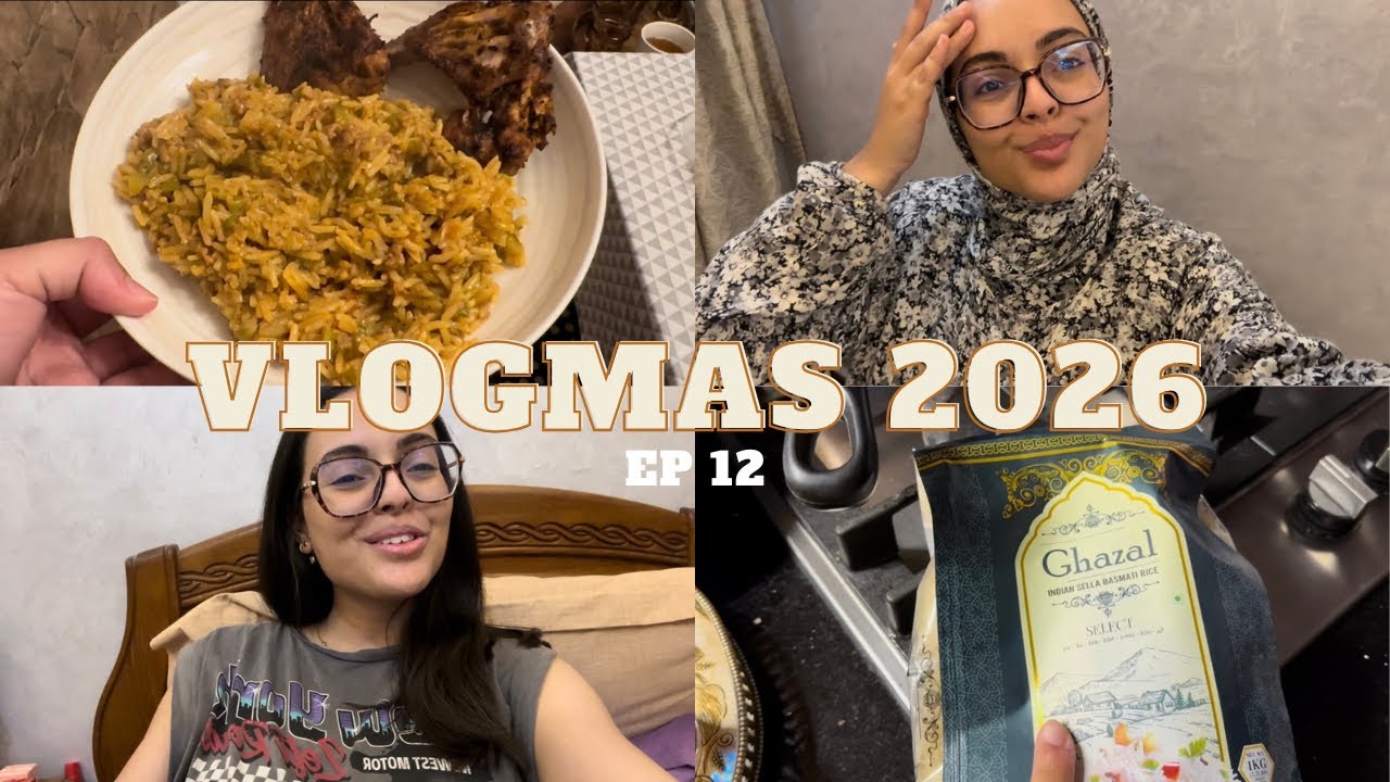 VLOGDAN 12 : a long Sunday with me 🌙☪️من السحور إلى الفطور 