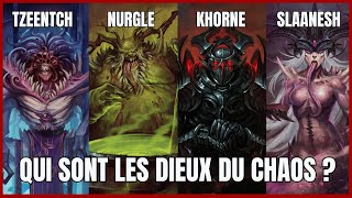 QUI SONT LES 8 DIEUX DU CHAOS ? Expliqué et Résumé | Warhammer 40K Lore