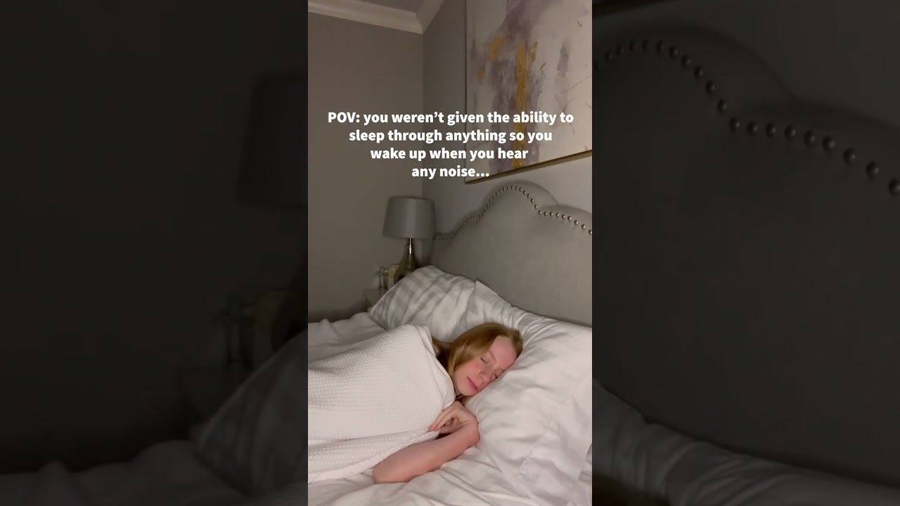 Light sleeper problems😅 